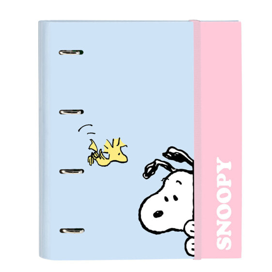 Ring binder Snoopy Imagine Blue (27 x 32 x 3.5 cm)