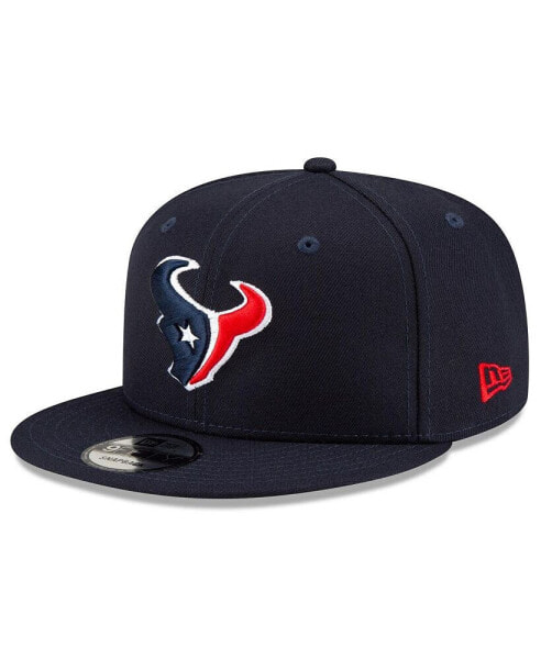 Men's Navy Houston Texans Basic 9FIFTY Snapback Hat