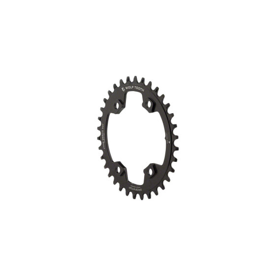 Звезда для велосипеда Wolf Tooth Components Drop-Stop PowerTrac 34t Chainring 96mm BCD XT M8000 черная