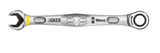 Wera Joker - 10 mm - Stainless steel - Chromium-molybdenum steel - Chrome - Matte - Germany