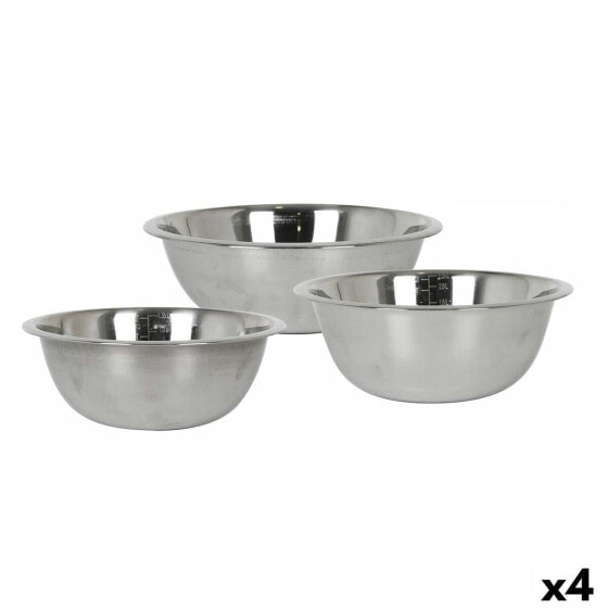 Набор столовой посуды Quttin из металла 28 см (3 предмета) (4 штуки)