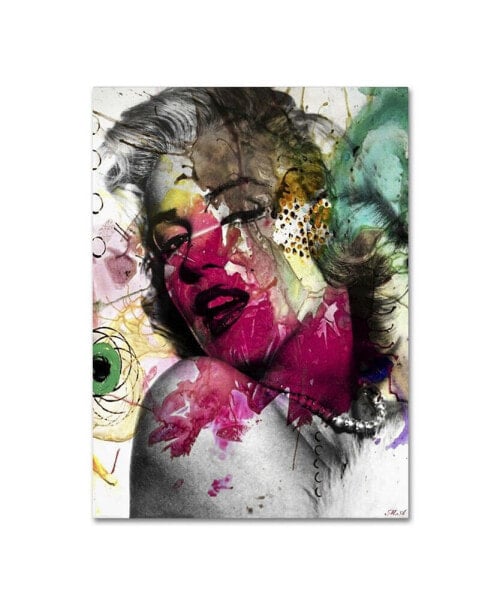 Mark Ashkenazi 'Marilyn Monroe II' Canvas Art - 24" x 18" x 2"