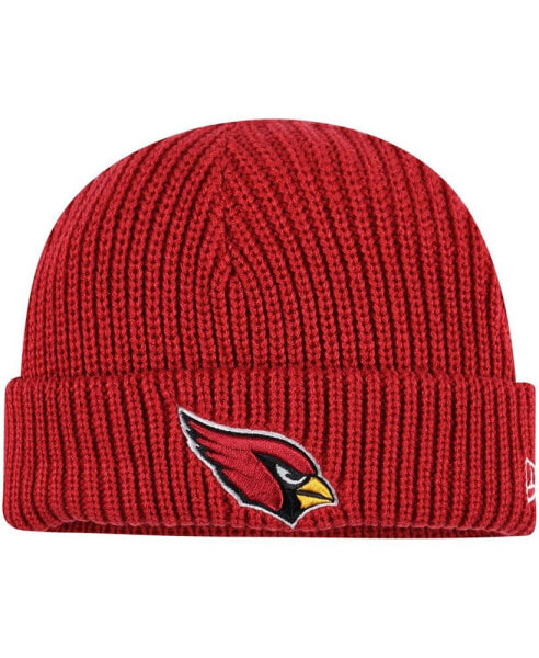 Men's Cardinal Arizona Cardinals Fisherman Skully Cuffed Knit Hat