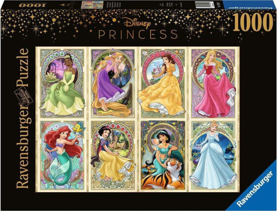 Ravensburger Puzzle 2D 1000 elementów Księżniczka Art Nouvea