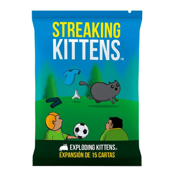 ASMODEE Pack Expansión Exploding Kittens Streaking Kittens English Board Game