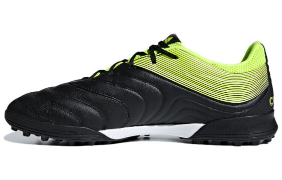 Футбольные кроссовки Adidas Copa 19.3 Turf черно-зеленые