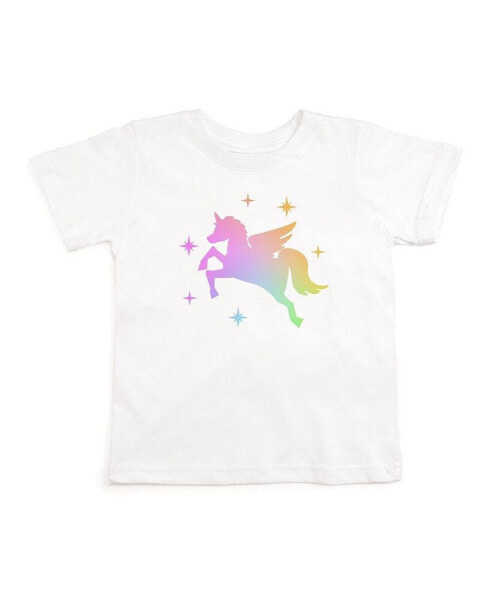 Little and Big Girls Magical Unicorn T-Shirt