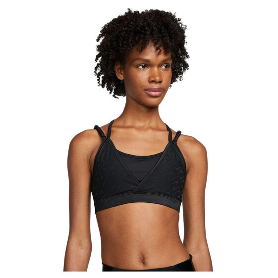 NIKE Dri Fit Indy Icon Clash Light Support Padded Strappy Sports Bra