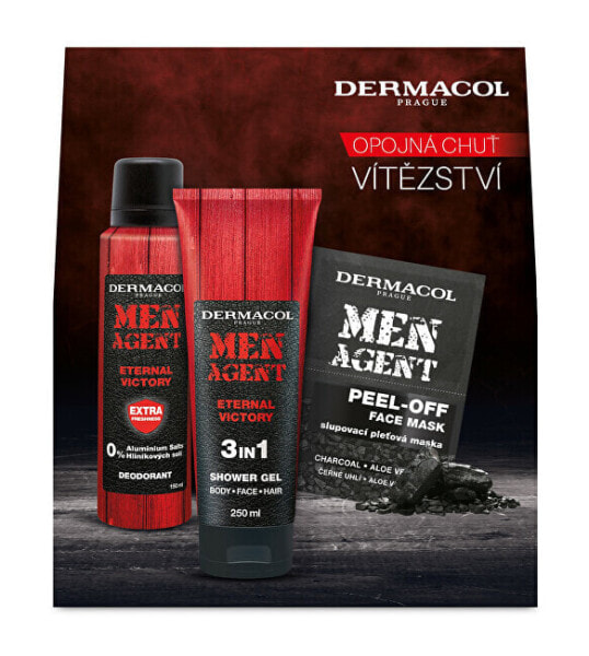 Men Agent cosmetics gift set The intoxicating taste of victory