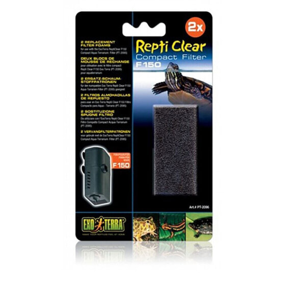 EXO TERRA Repti Clear F150 foam filter 2 units