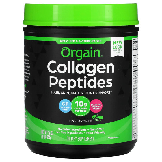 Collagen Peptides, Unflavored, 1 lb (454 g)