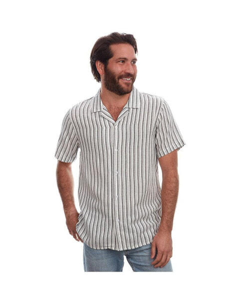 Men's Clothing Striped Resort Shirt