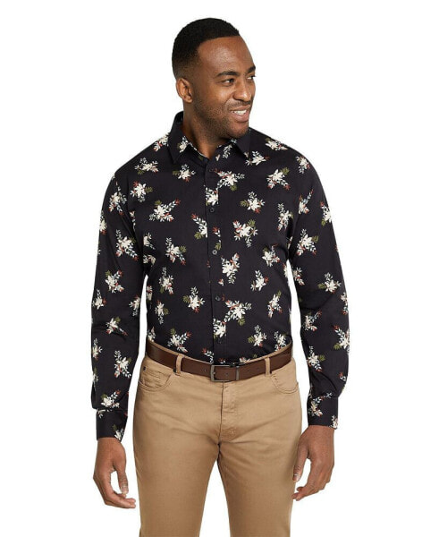 Рубашка мужская Johnny Bigg Sebastian с цветочным узором Big & Tall