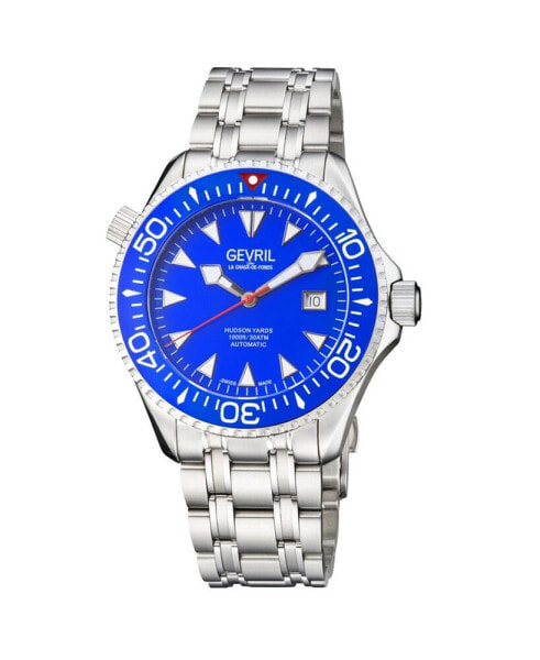 Men's Hudson Yards 48801 Swiss Automatic Bracelet Watch 43 mm