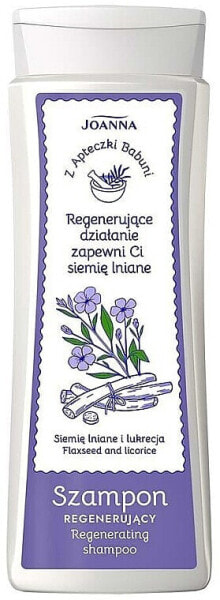 Regenerierendes Shampoo mit Leinsamen und Süßholz