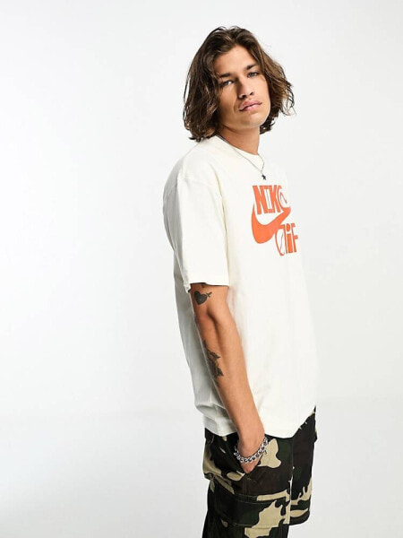 Nike Air M90 t-shirt in sail