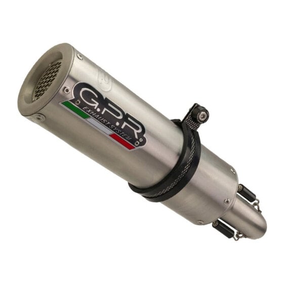 GPR EXHAUST SYSTEMS M3 CF Moto 650 GT 22-24 Ref:CF.7.M3.INOX Stainless Steel Slip On homologated muffler