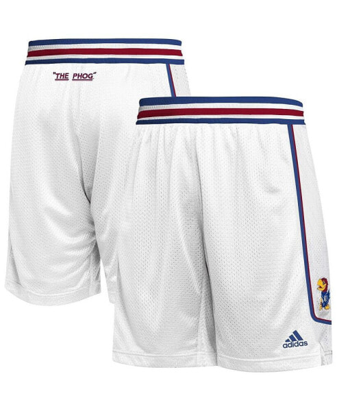 Шорты Adidas мужские баскетбольные Kansas Jayhawks белые