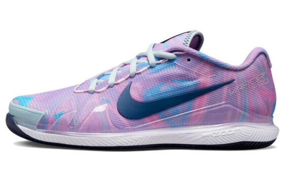 Кроссовки женские Nike Court Air Zoom Vapor Pro фиолетово-синие