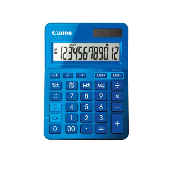 Калькулятор на пластиковый корпус Canon 9490B001 Blue Plastic