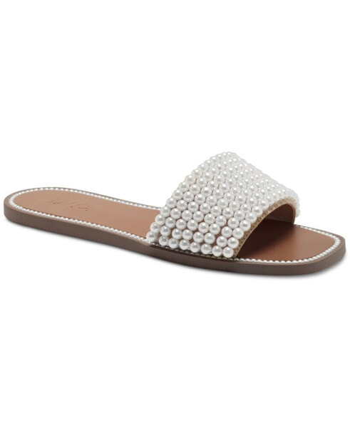 Pelle Flat Slide Sandals, Created for Macy's