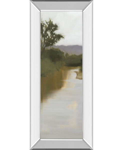 Картина с зеркальной рамкой Classy Art River Journey by Megan Lightell - 18" x 42"