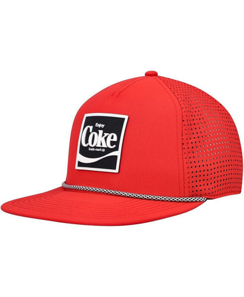 Men's Red Coca-Cola Buxton Pro Adjustable Hat