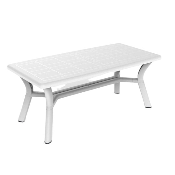 Table Resol Dalia White polypropylene 90 x 180 x 74 cm