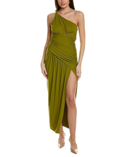 Nicholas Nala Draped Asymmetrical Gown Women's