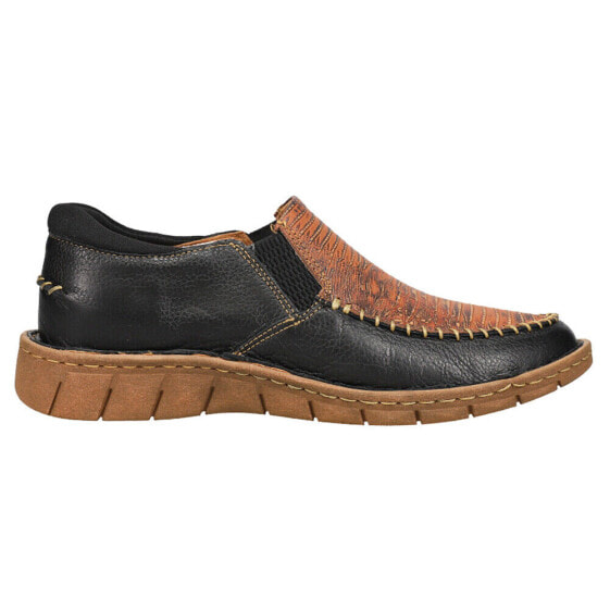 Туфли женские Tony Lama Magdalena Croc Slip On черные Casual TLC513L