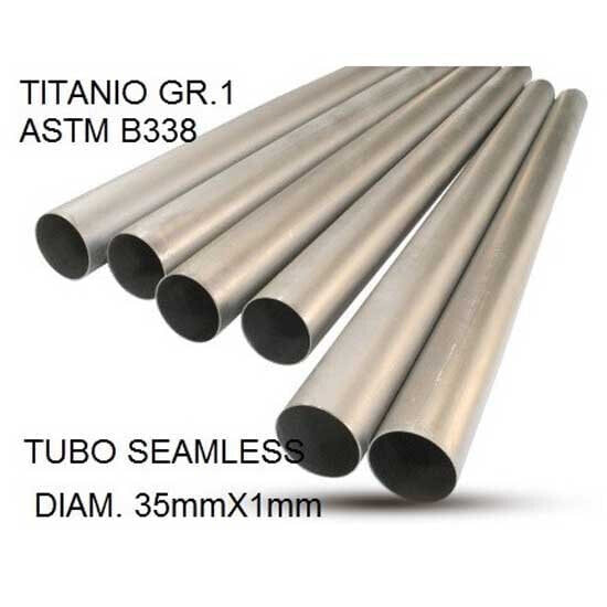 GPR EXHAUST SYSTEMS Titanium Seamless Tube 1000x35x1 mm