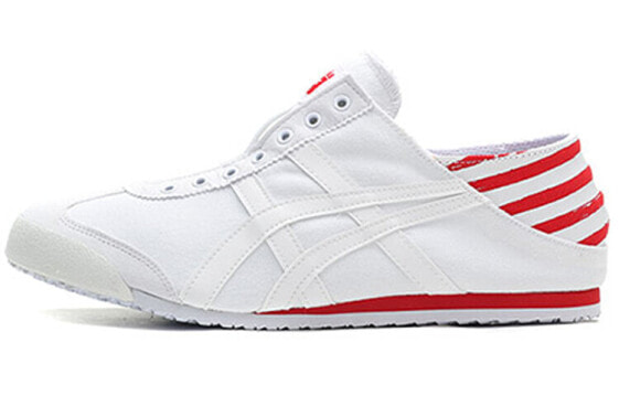 Кроссовки Onitsuka Tiger MEXICO 66 Бело-красные