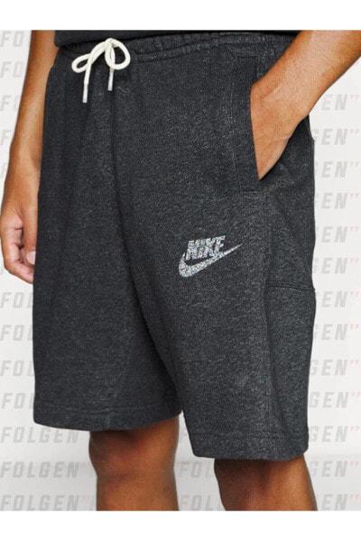 Шорты мужские Nike Sportswear Sport Essentials+ Semi-Brushed Fleece Black Erkek Şort Siyah