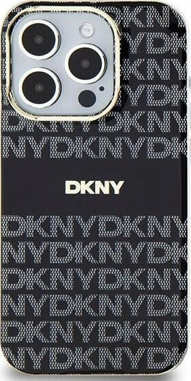 DKNY DKNY DKHMN61HRHSEK iPhone 11 / Xr 6.1" czarny/black hardcase IML Mono & Stripe MagSafe