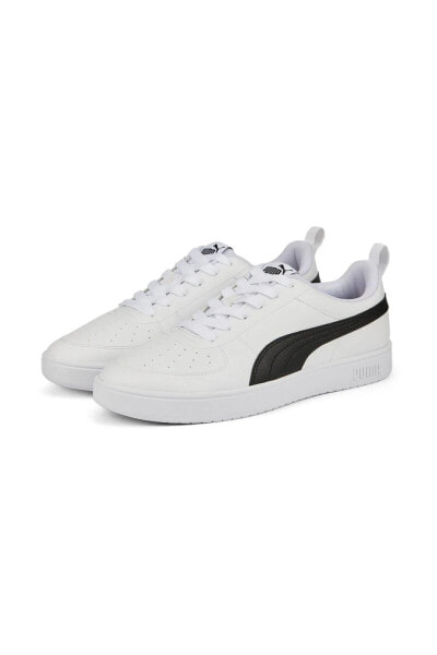 beyaz unisex Sneaker - Rickie Puma White-Puma Black - 38760702