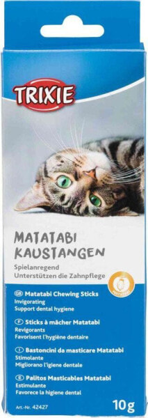 Лакомство для кошек TRIXIE Przysmak pałeczki do żucia Matatabi, 10 г (TX-42427)
