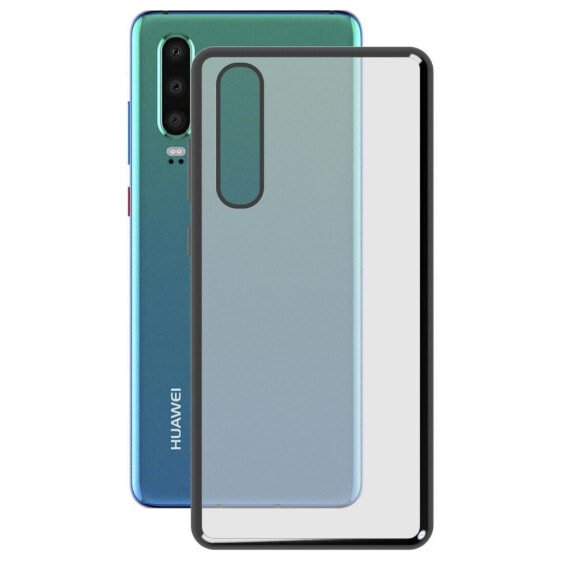 Чехол для смартфона KSIX Huawei P30 Silicone Cover - силиконовый, черный, стильный