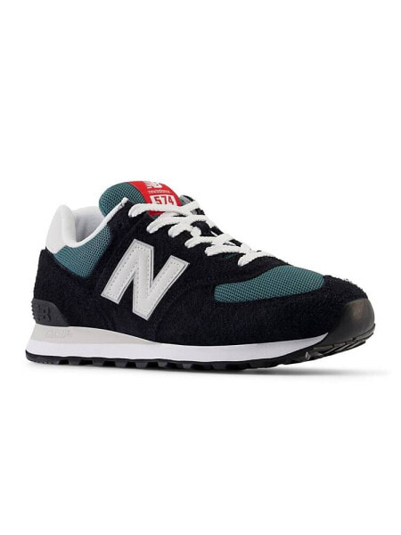 New Balance 574 trainers in black