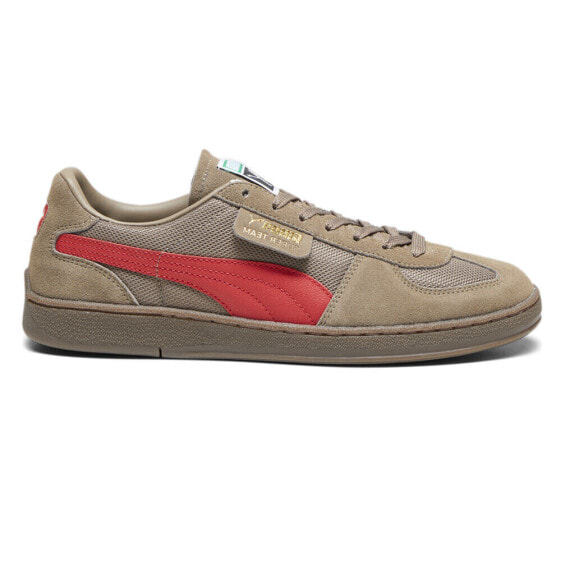 Puma Super Team Og Lace Up Mens Brown Sneakers Casual Shoes 39042406