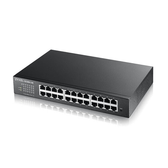 ZyXEL GS1900-24E-EU0103F - Managed - L2 - Gigabit Ethernet (10/100/1000) - Rack mounting - 1U - Wall mountable