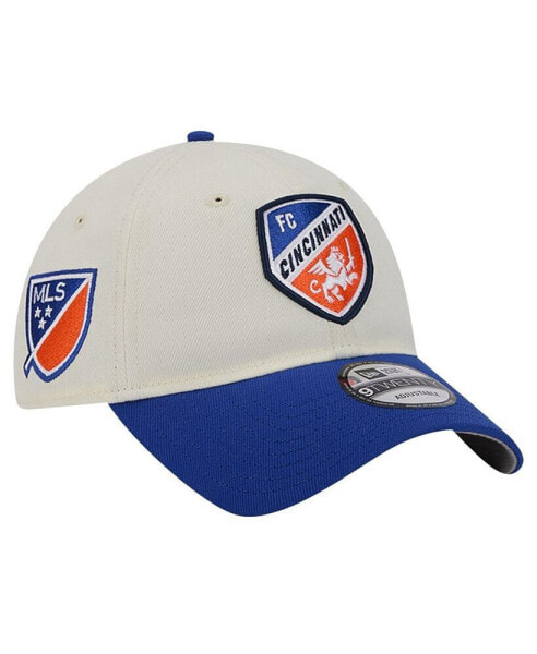 Men's White FC Cincinnati 2024 Kick Off Collection 9TWENTY Adjustable Hat