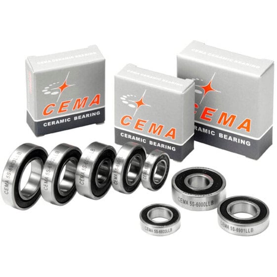 Подшипники на керамической втулке CEMA 699 Ceramic Hub Bearings - Авто > Мототовары и экипировка > Запчасти