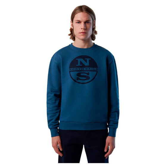 NORTH SAILS Graphic Crew Neck Sweatshirt