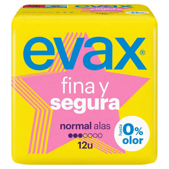 EVAX Fine And Safe Normal Wings 12 Units Compresses