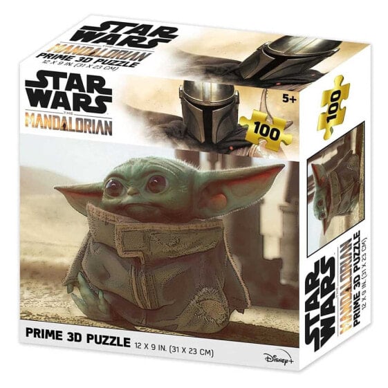 PRIME 3D The Mandalorian Grogu Sitting Puzzle 100 Pieces