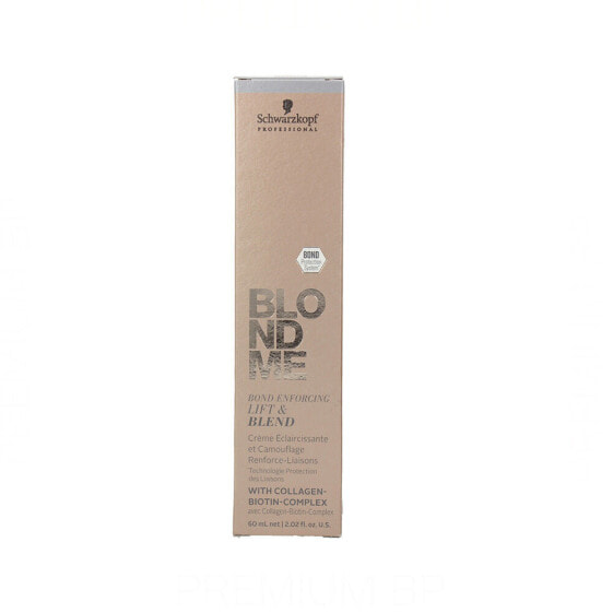 Schwarzkopf Blondme Lift & Blend Bond Enforcing Осветляющий крем для волос с коллагеном и биотином 60 мл
