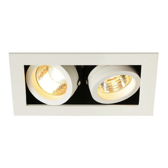 SLV KADUX 2 - Recessed lighting spot - GU10 - 2 bulb(s) - 220-240 V - White