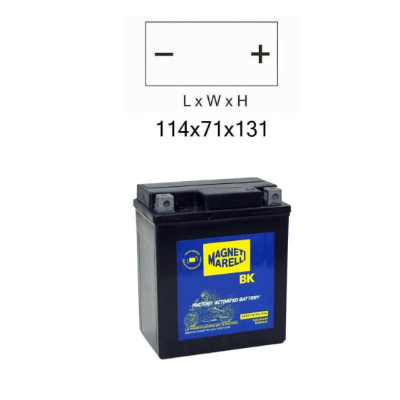 MAGNETI MARELLI 12V MOTX7L 6 Ah Battery