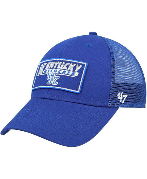 Big Boys and Girls Royal Kentucky Wildcats Levee Trucker Adjustable Hat