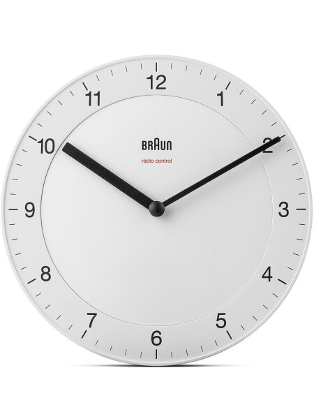 Часы настенные Braun Klassik Funkwanduhr BC06W-DCF